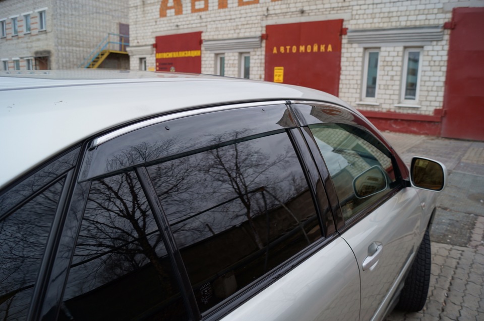 Ставим ветровики и светодиоды в габариты — Lexus RX (2G), 3 л, 2003 ...