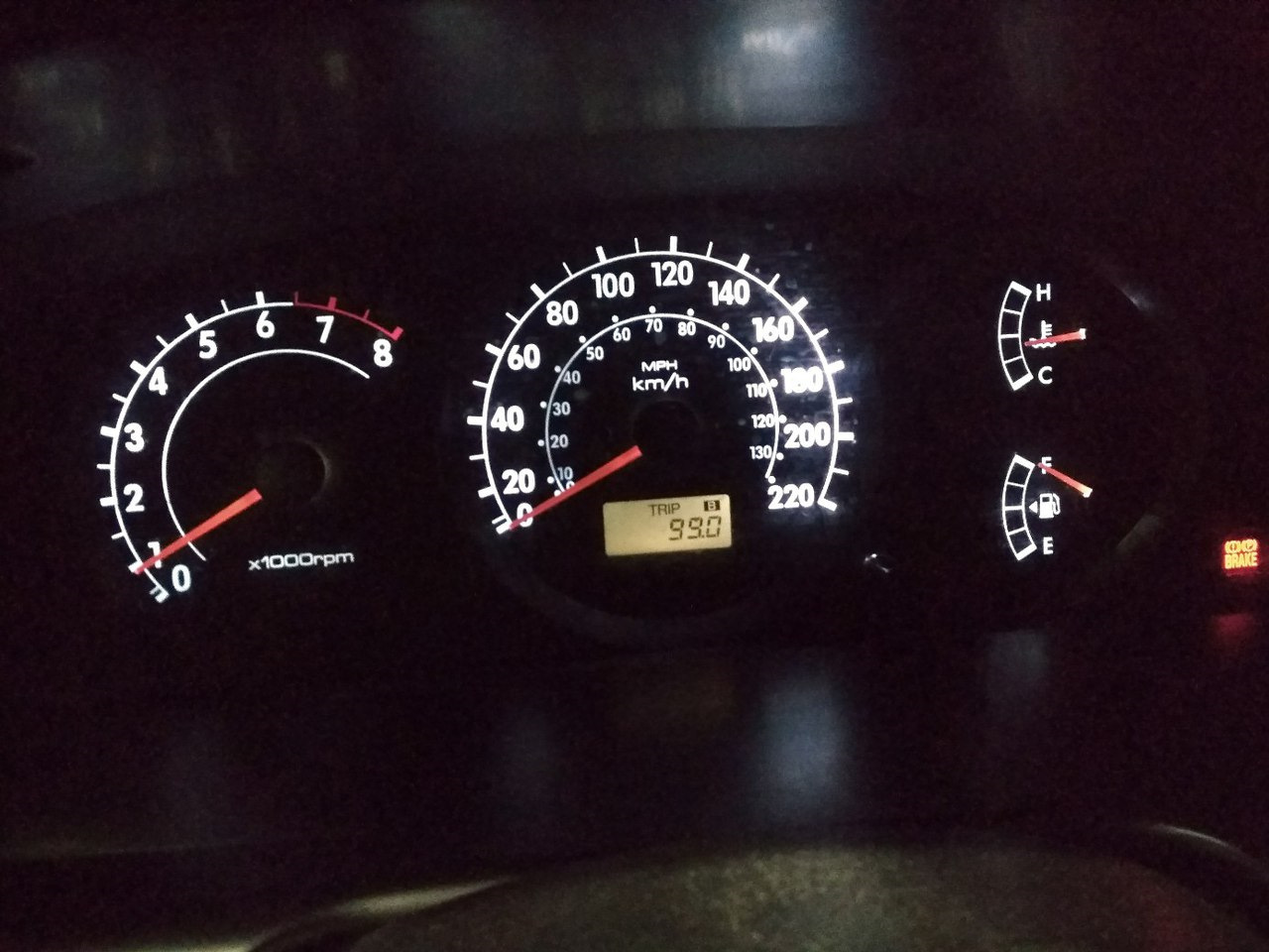 Расход топлива — KIA Spectra, 1,6 л, 2008 года | заправка | DRIVE2