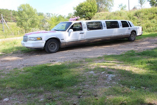 Lincoln Town car свадьба