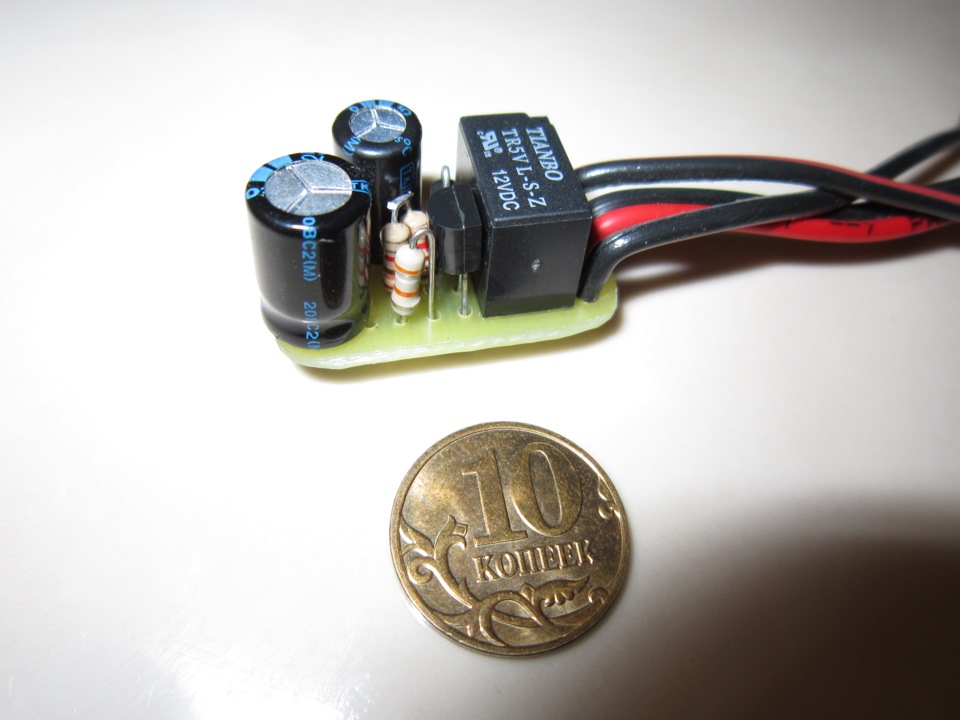 Автоматческая регулировка подсветки приборной панели (с задержкой) на ...