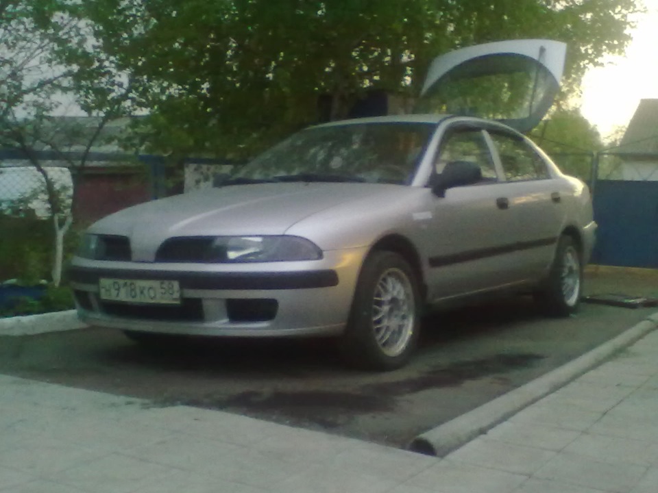 замена оптики, колес и бампера+ремонт передних крыльев — Mitsubishi ...