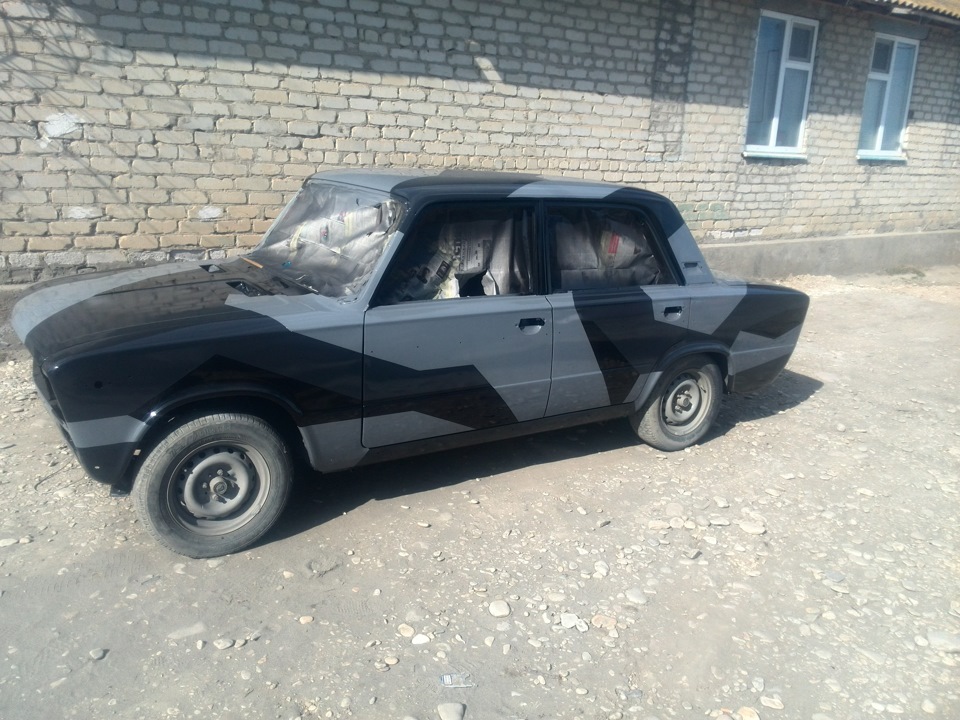 Авто цвет городской камуфляж