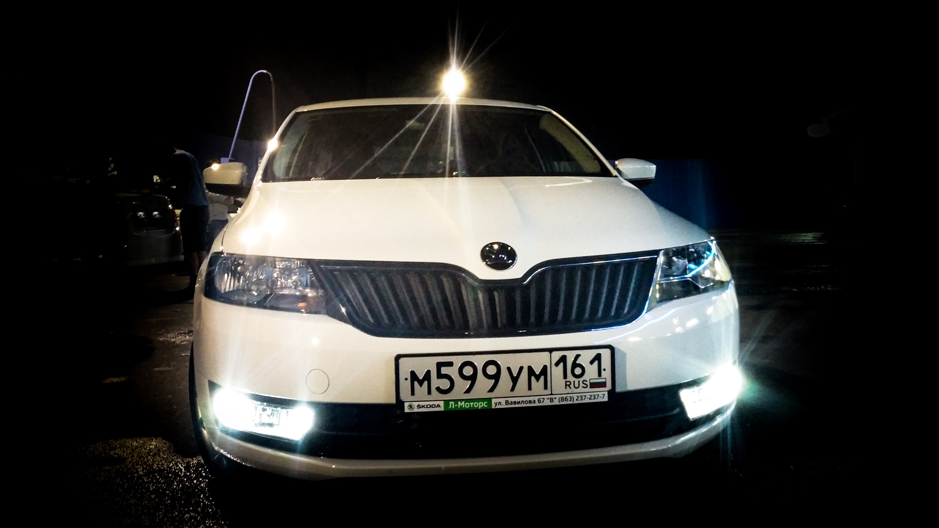 Skoda Rapid (1G) 1.4 бензиновый 2015 | 1.4TSI Hockey Edition на DRIVE2