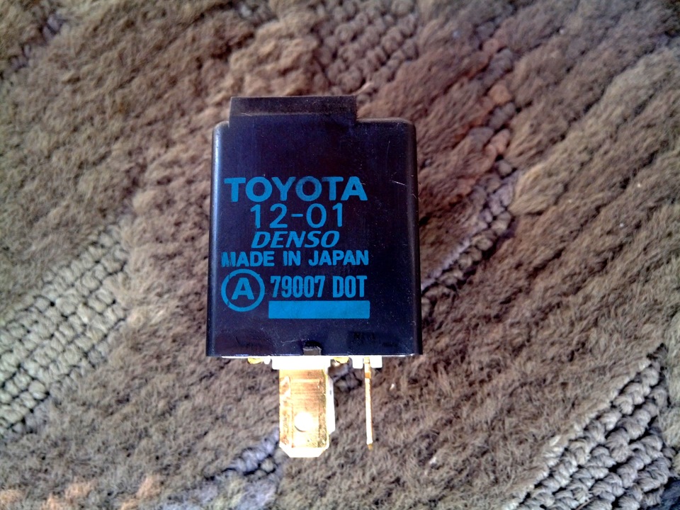 Реле поворотов тойота корона РЕМОНТ РЕЛЕ ПОВОРОТОВ - Toyota Corona Premio (T210), 2 л, 1999 года своими рукам