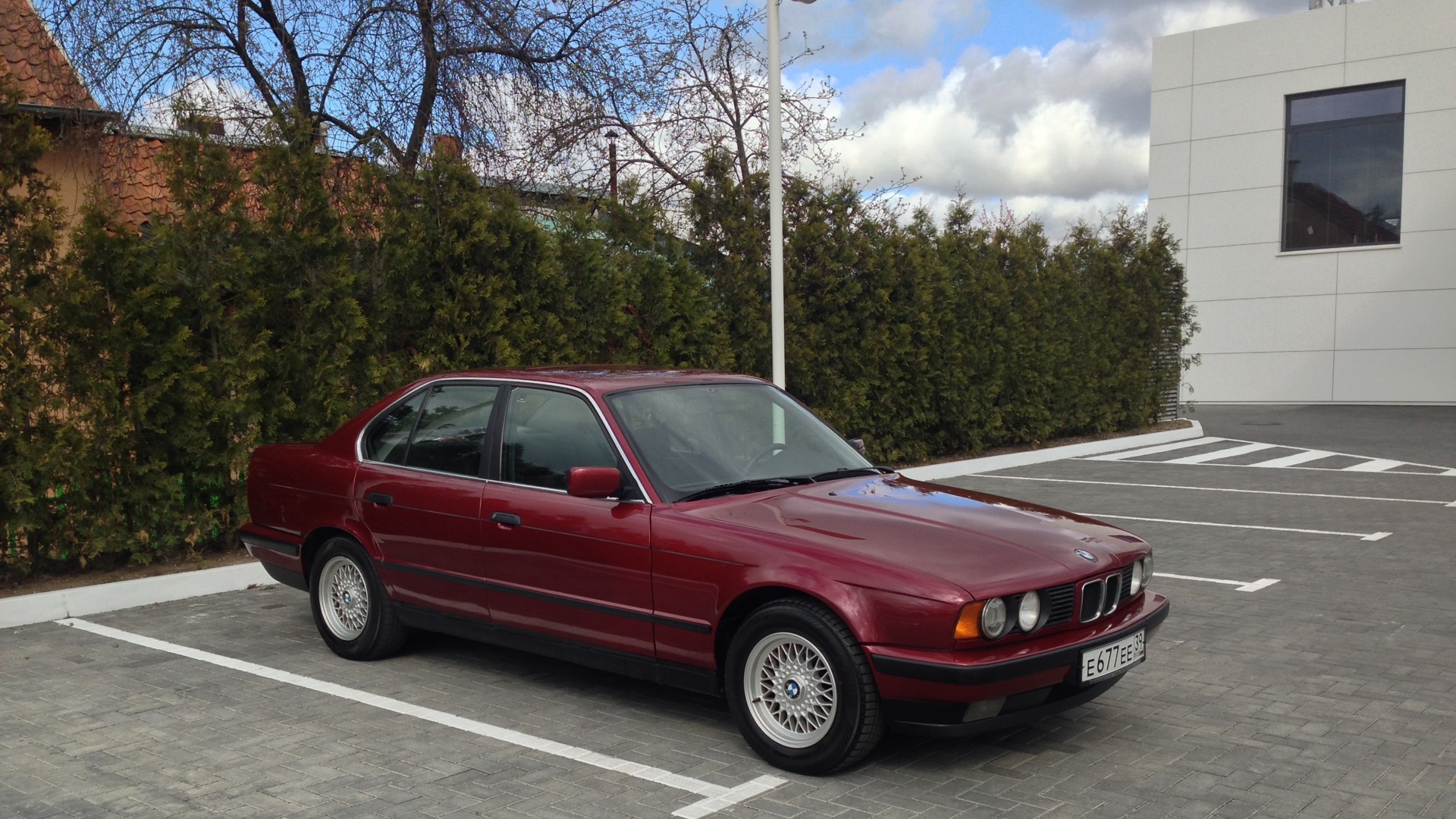 BMW e34 Calypsorot