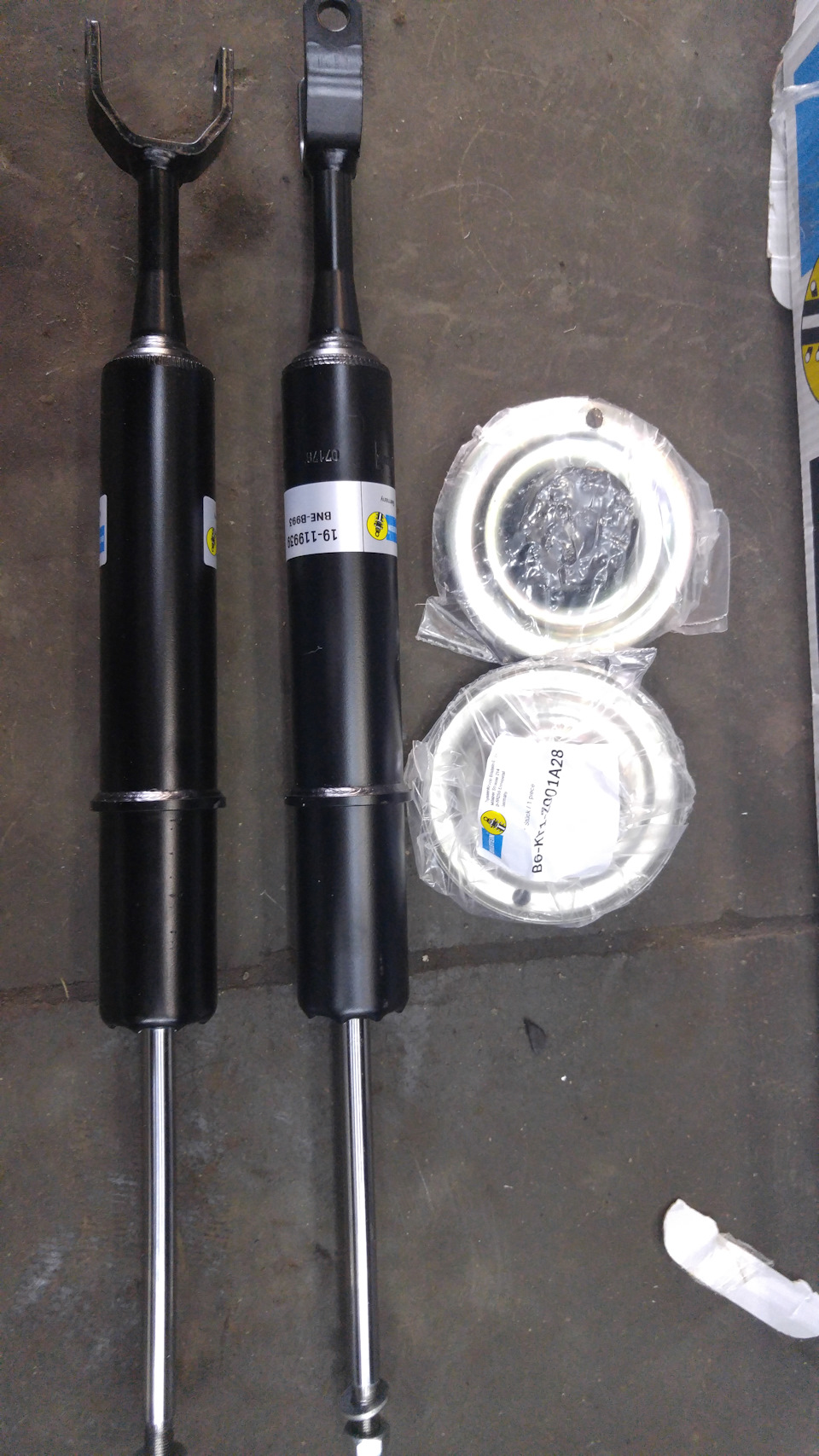 Новые стоечки бильштейн — Volkswagen Passat B5