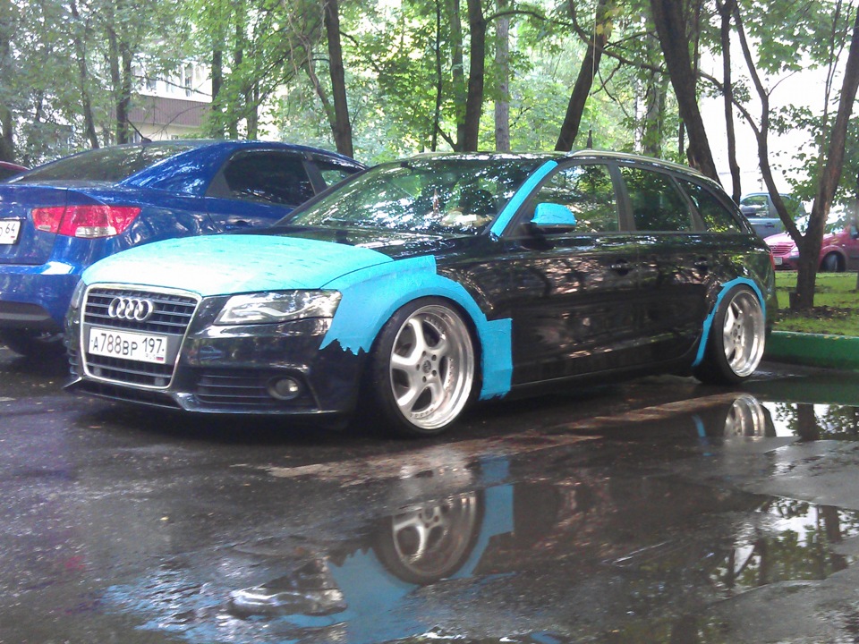 За ДыМ иЗ пОд КоЛеС!) — Audi A4 Avant (B8), 3 л., 2008 года | покатушки ...