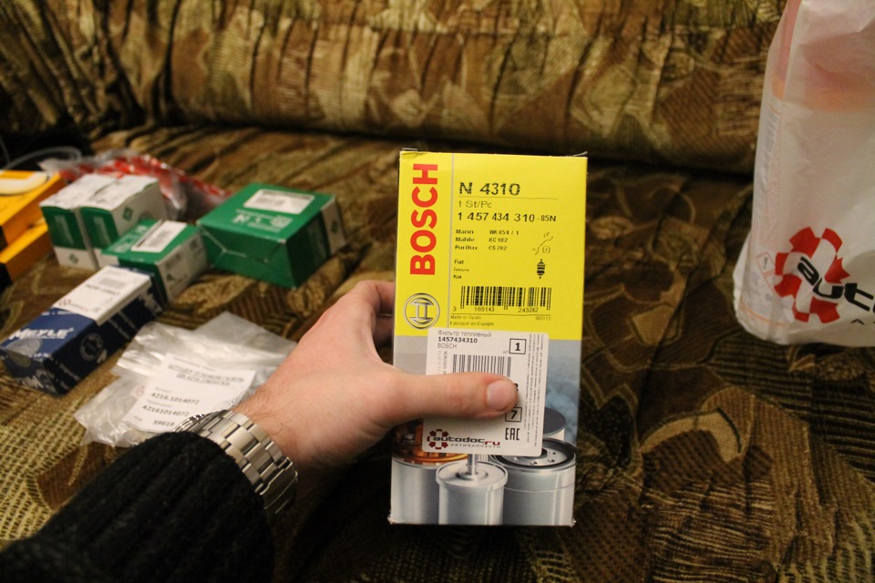 ФТОТ из автодока. Написано, сделан в Испании. — УАЗ Patriot