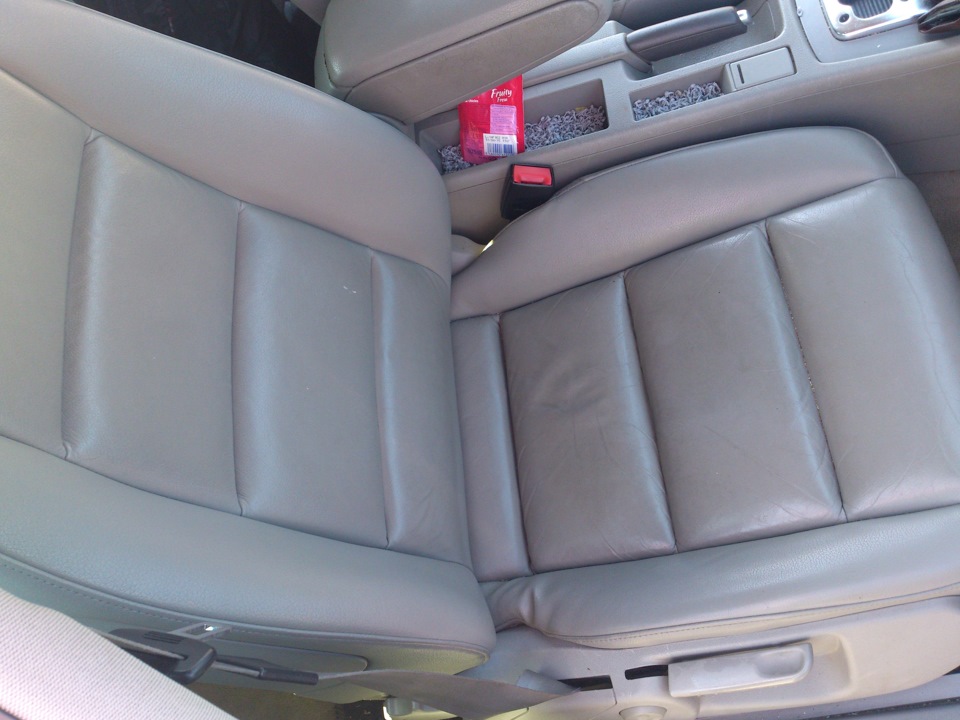реставрация сидений — Audi A4 (B6), 1,8 л, 2003 года | визит на сервис ...