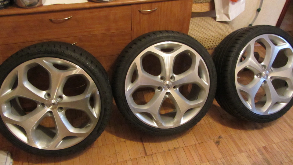 Пит стоп (замена R18 на R20 от MS-design) — Ford S-Max (1G), 2,5 л ...