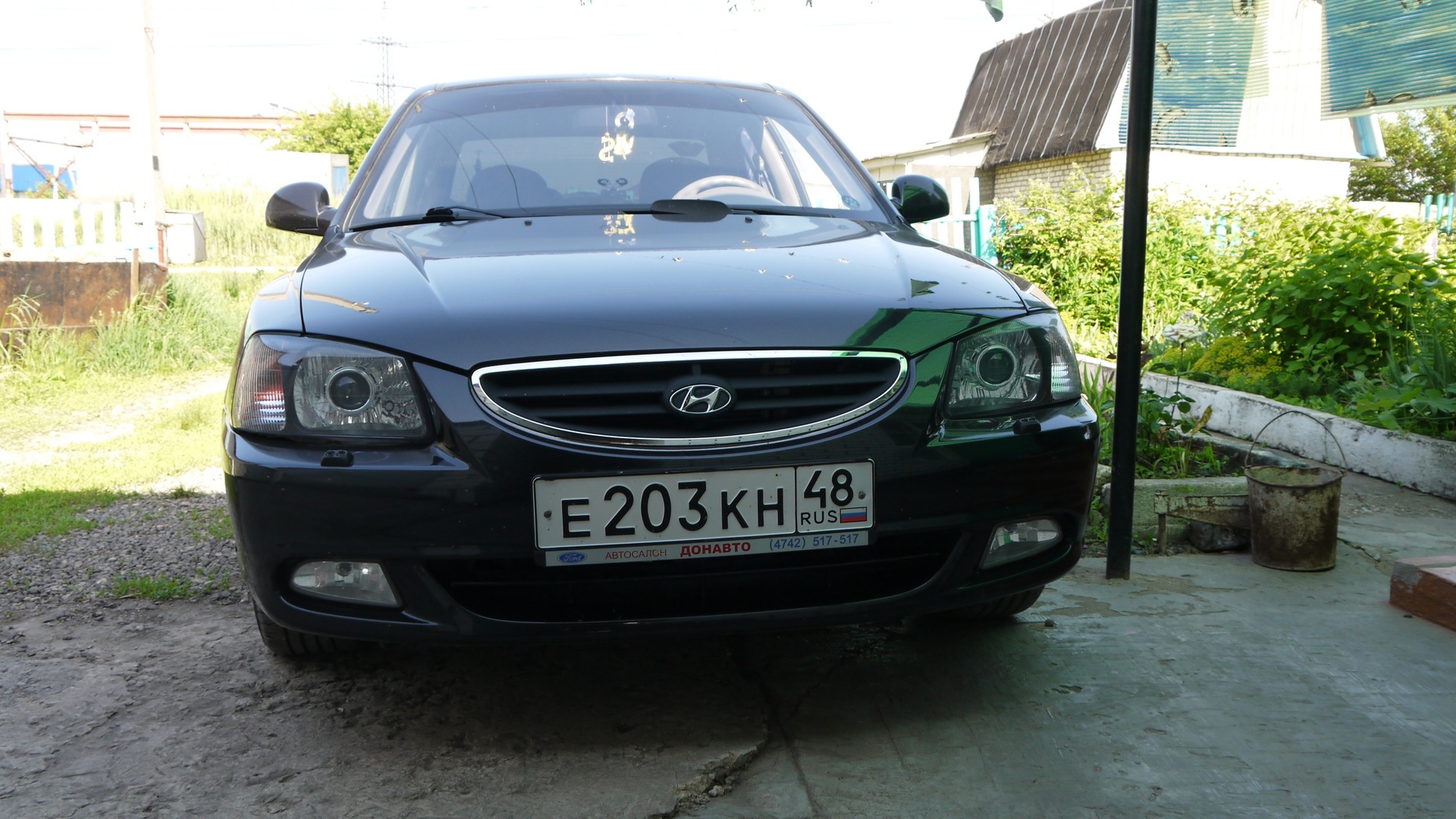 Hyundai Accent (2G) 1.5 бензиновый 2007 | 1.5 203 Еду Как Надо на DRIVE2