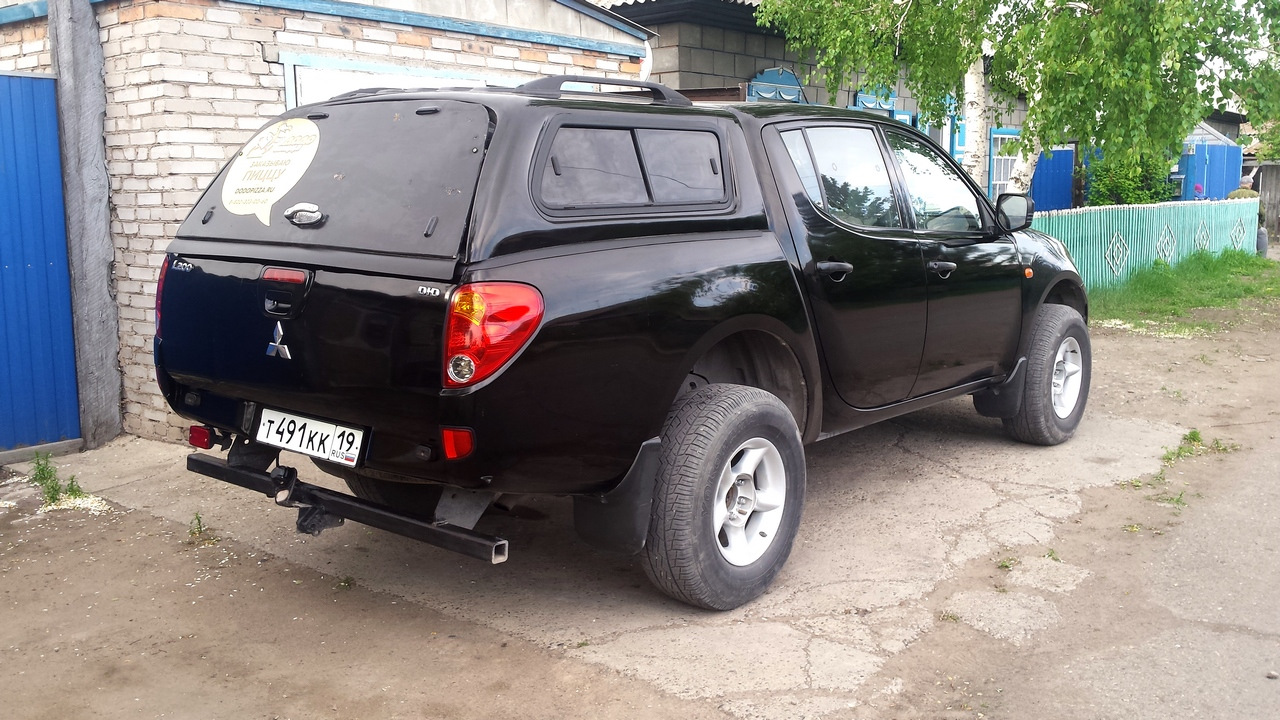 Mitsubishi L200 (4G) 2.5 дизельный 2008 | беременный таракан:))) на DRIVE2