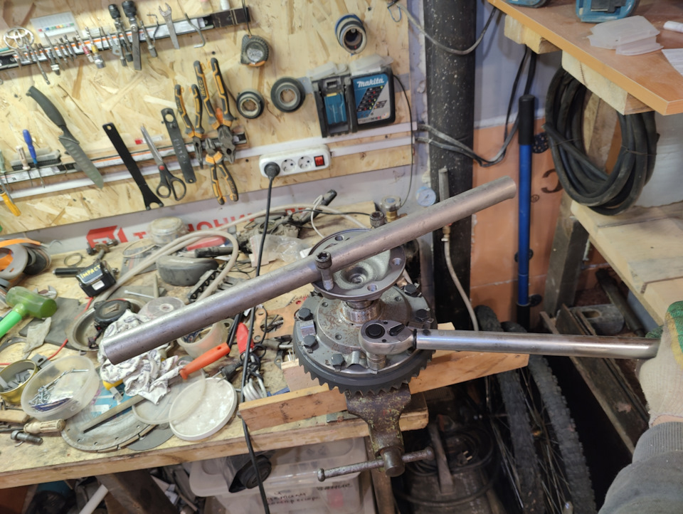 Установка блокировки ДАК в 8ми дюймовый редуктор jzx100 — Toyota Mark ...