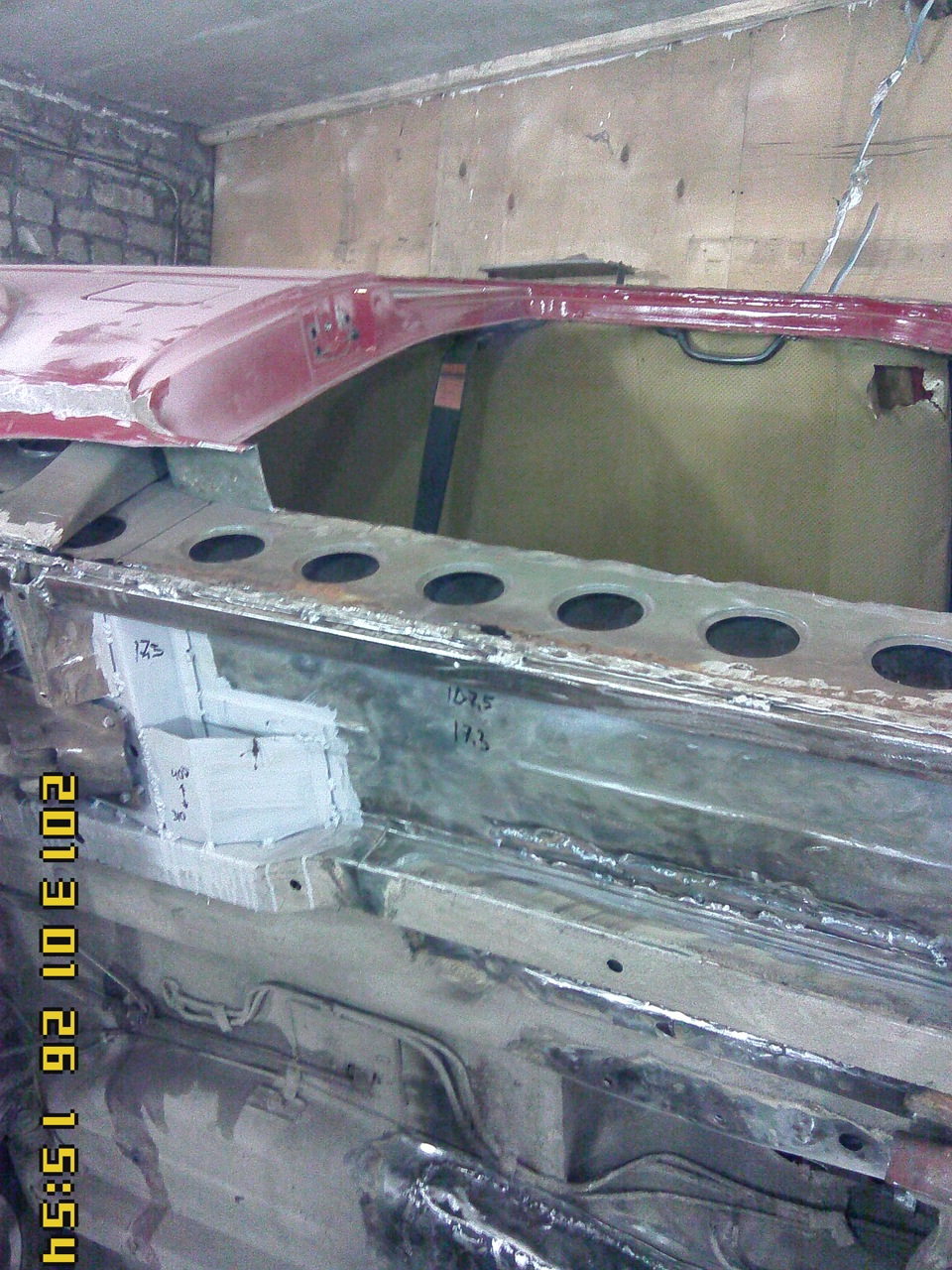 Снятие раздатки и усиление металла под ней — Lada 4x4 3D, 1,7 л, 1996 ...