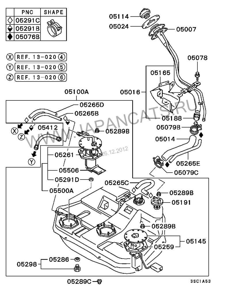Фото в бортжурнале Mitsubishi Eclipse (2G). Запчасти на фото: Q5291, Q5114, 052658, 052898, O5506, Q5298, 052864, Q5007, Q5188, Q5191, Q5145