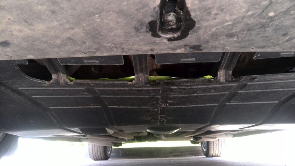 Установка оригинальной защиты 7013V2 — Peugeot 307, 1,6 л