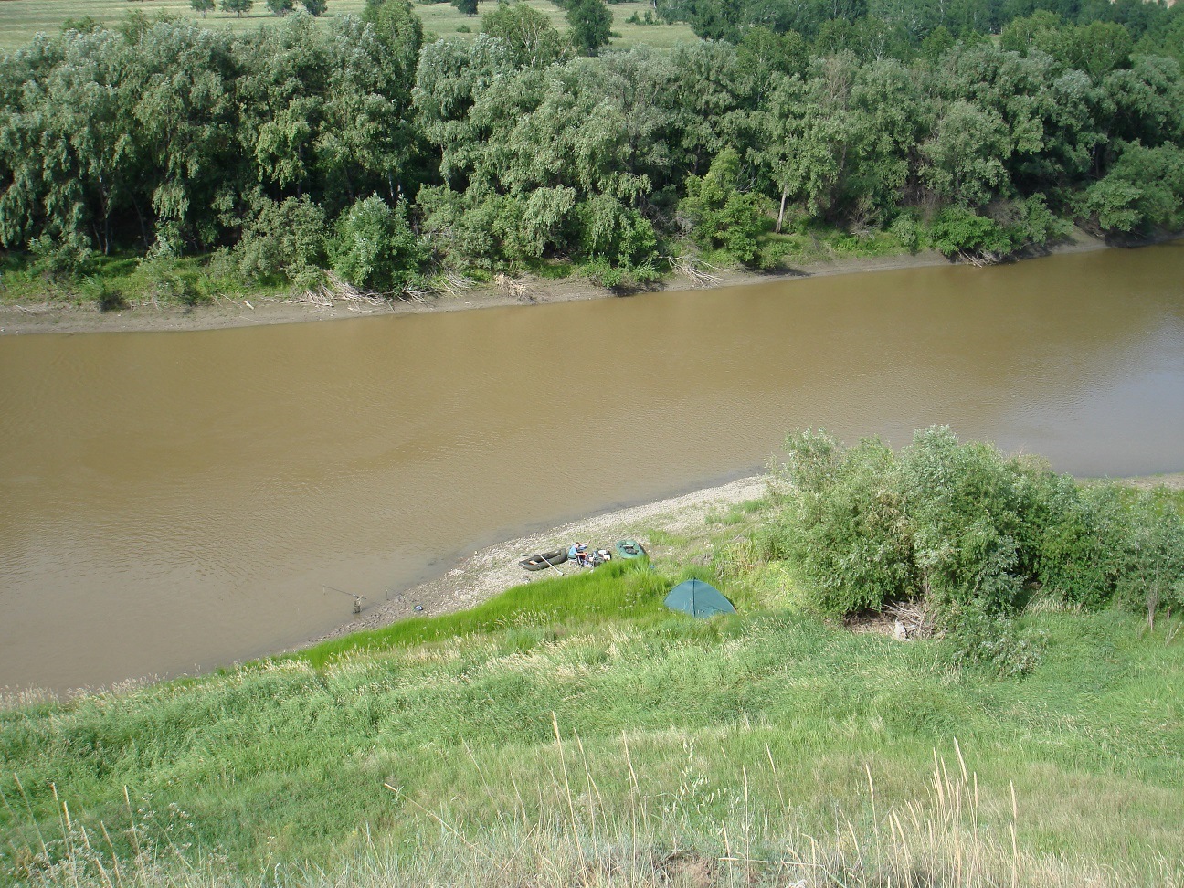 Сплав по реке Омь Омской области