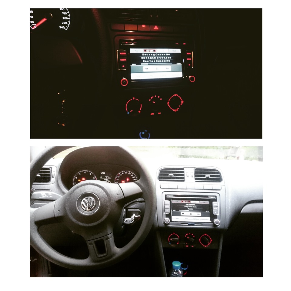 Установил RCD 510 — Volkswagen Polo Sedan, 1,6 л, 2015 года | автозвук ...