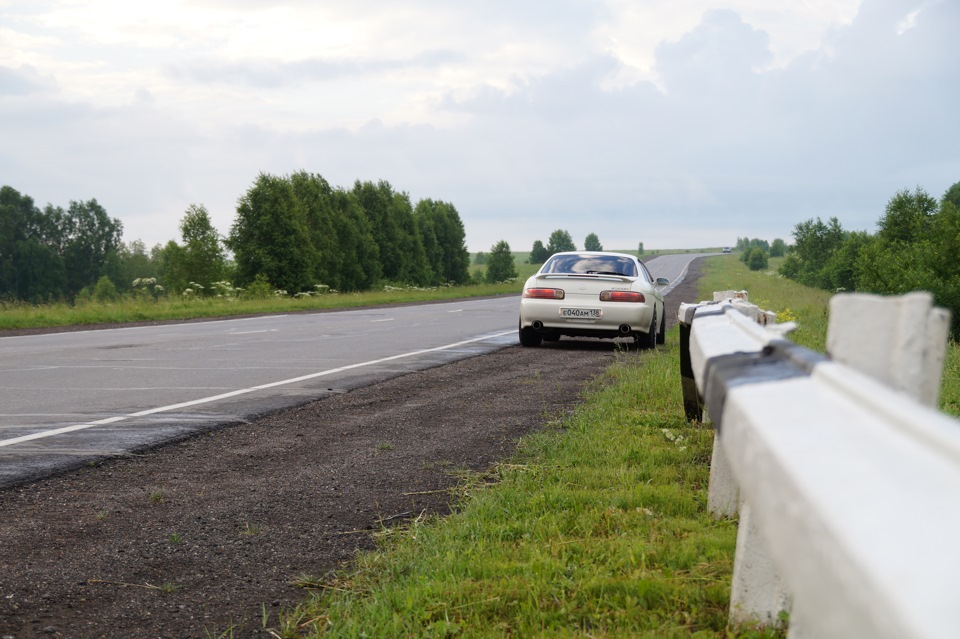 средство борьбы со сном, за рулём).Бодрит! — Toyota Soarer (3G), 3 л ...