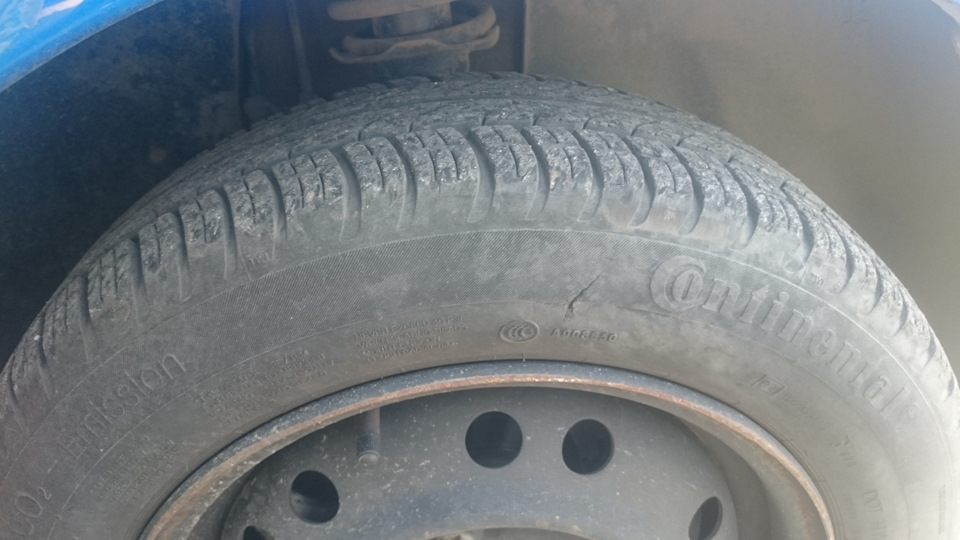 Пробила колесо — Daewoo Matiz (M100, M150), 1 л, 2011 года | ДТП | DRIVE2