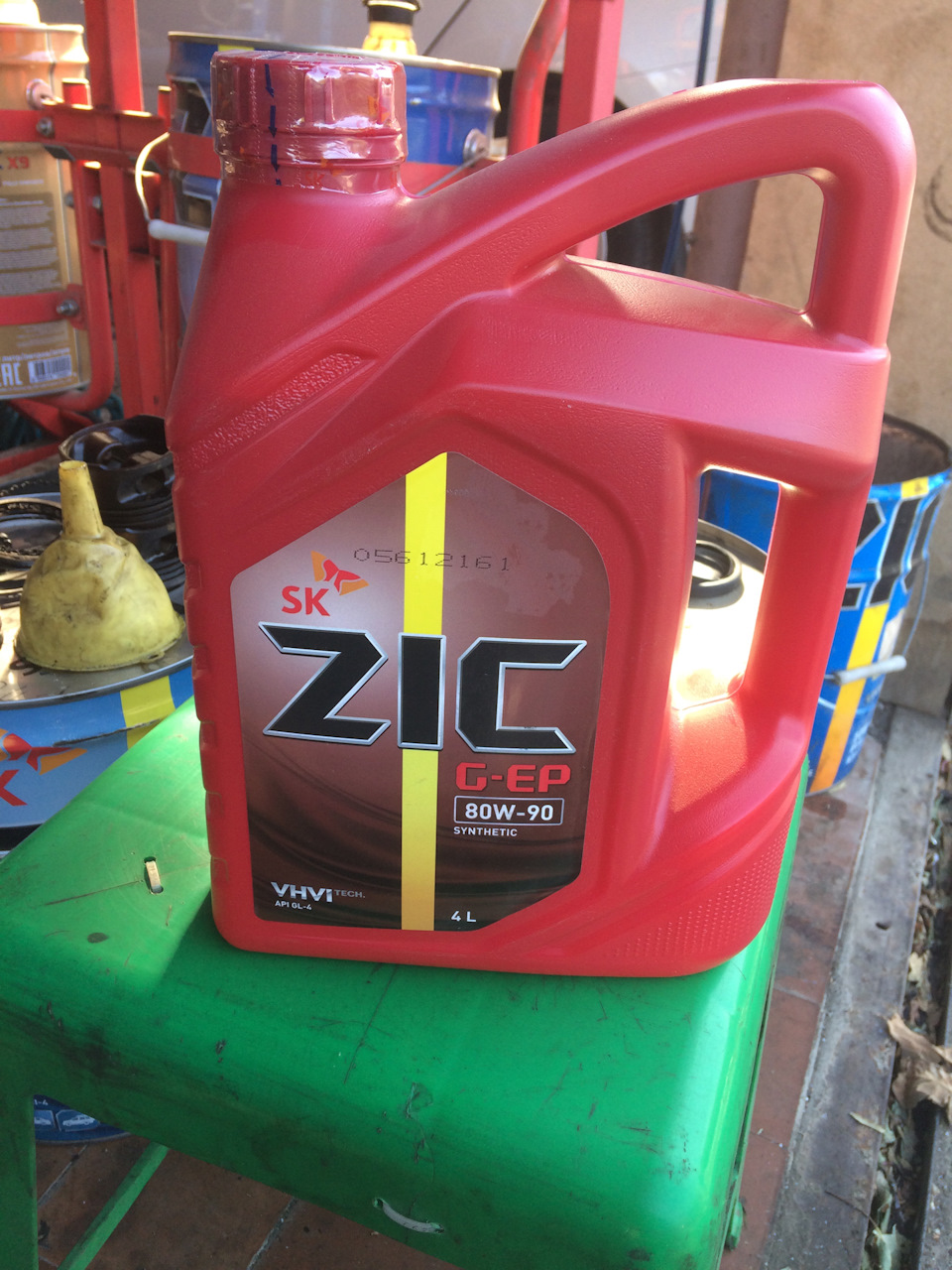 Замена масла в коробке ))) думаю не помешает )) — Lada Гранта лифтбек ...