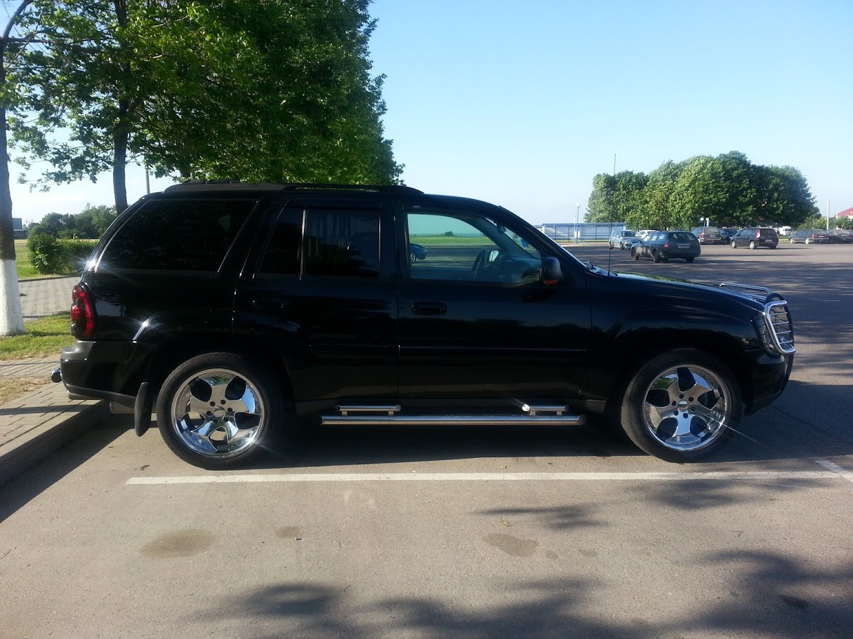 Chevrolet trailblazer аэрография