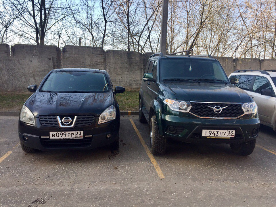 Замена передних и заднего противотуманок — Nissan Qashqai (1G), 1,6 л ...