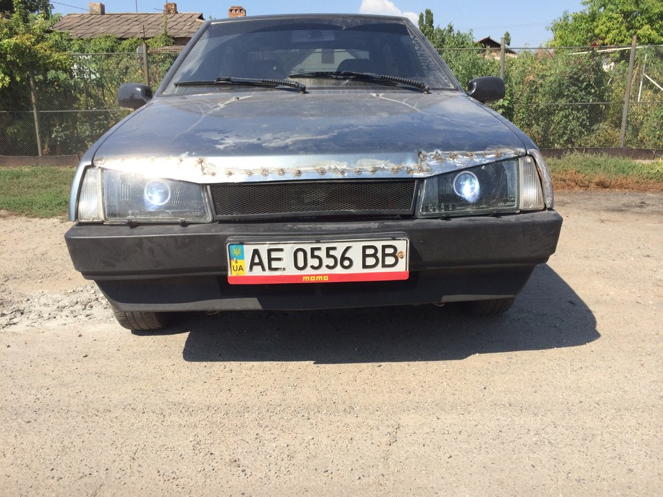 Злой капот — Lada 2108, 1,3 л, 1994 года | кузовной ремонт | DRIVE2