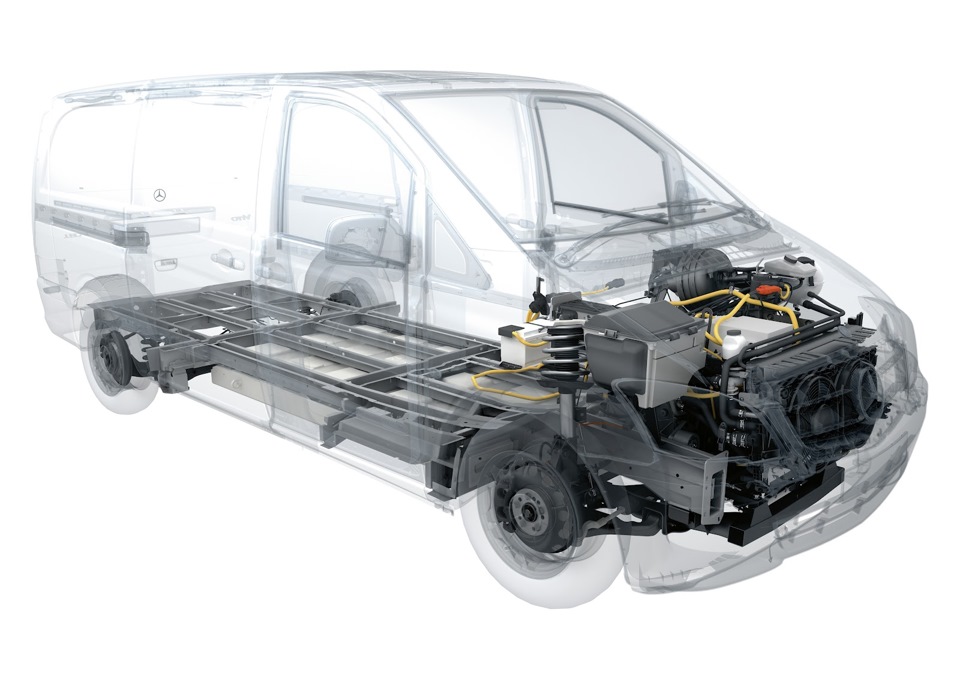 Mercedes vito chassis on sale