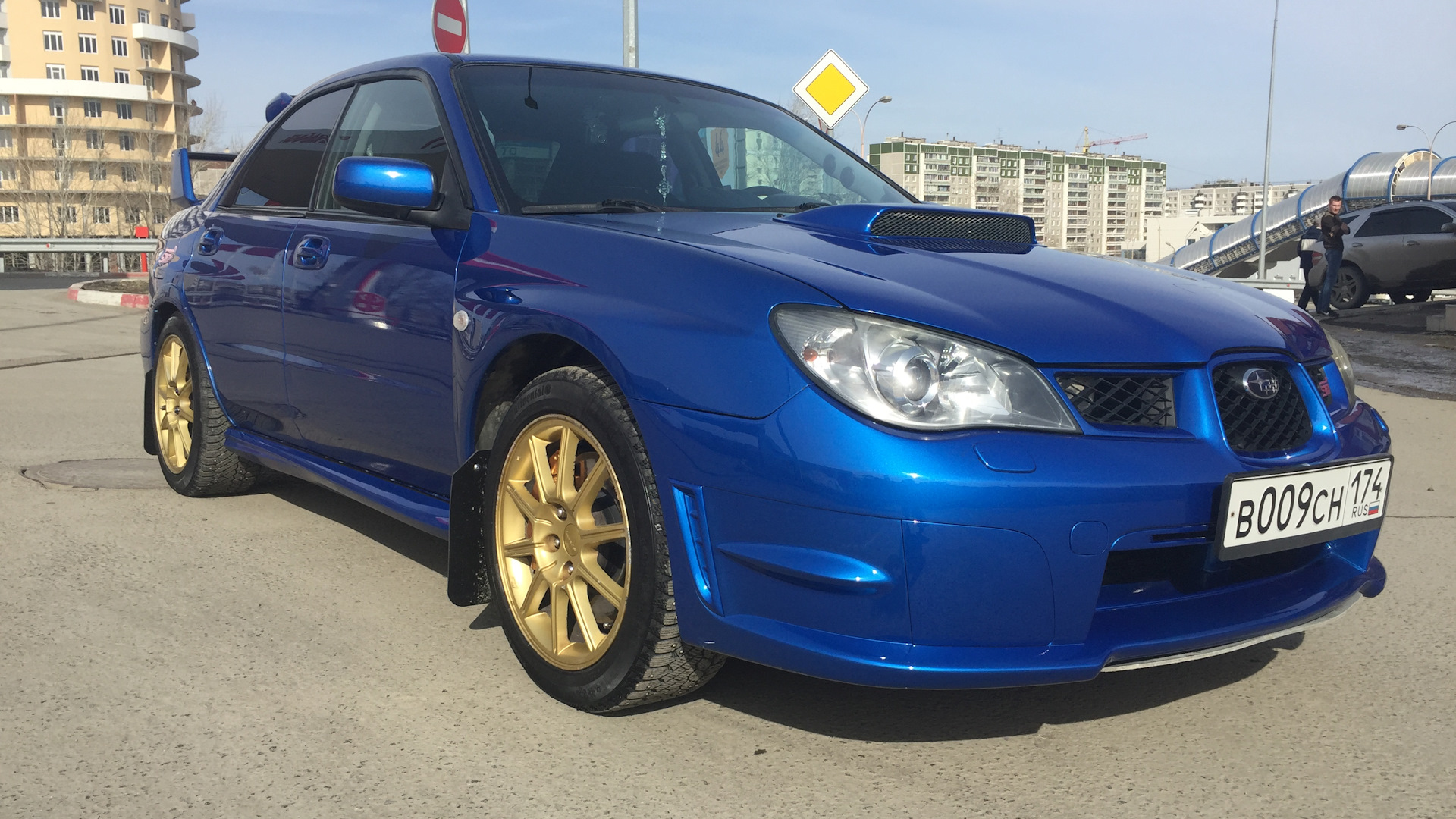 Subaru Impreza WRX STI (GD) 2.5 бензиновый 2007 | Лиза Лиса на DRIVE2