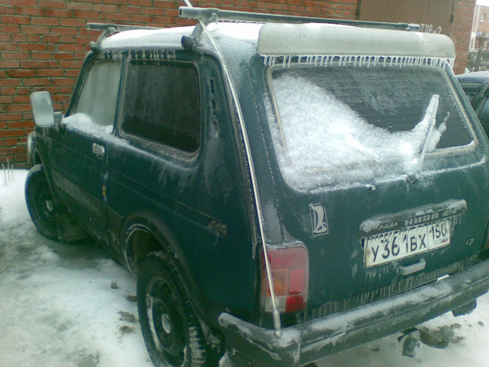 Установка расширителей арок — Lada 4x4 3D, 1,7 л, 2001 года ...