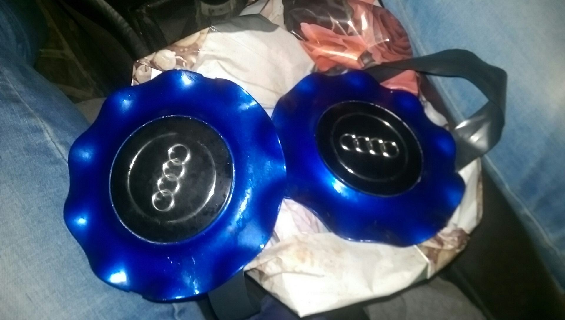 Нашел-таки крышки на Спидлайны — Audi 100 (C3), 2 л, 1990 года ...