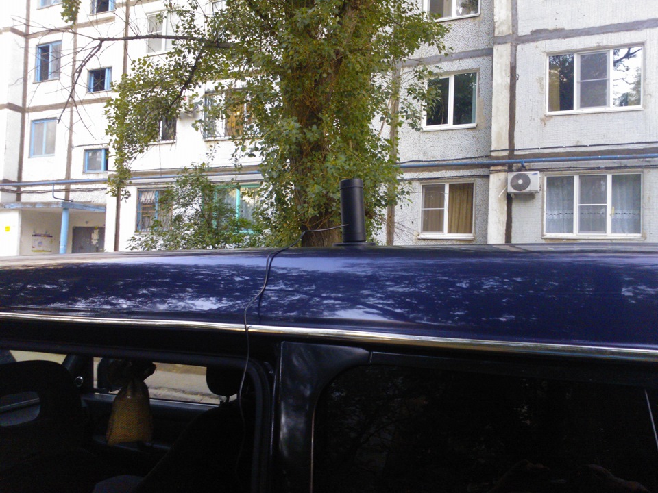 Поставил "рожки"))) — Mitsubishi Pajero (2G), 2,8 л, 1996 года ...