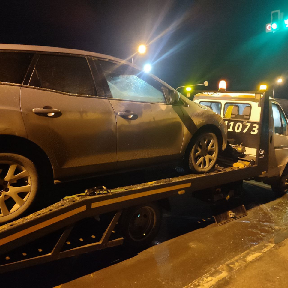 Приехали — Mazda CX-7, 2,3 л, 2006 года | поломка | DRIVE2