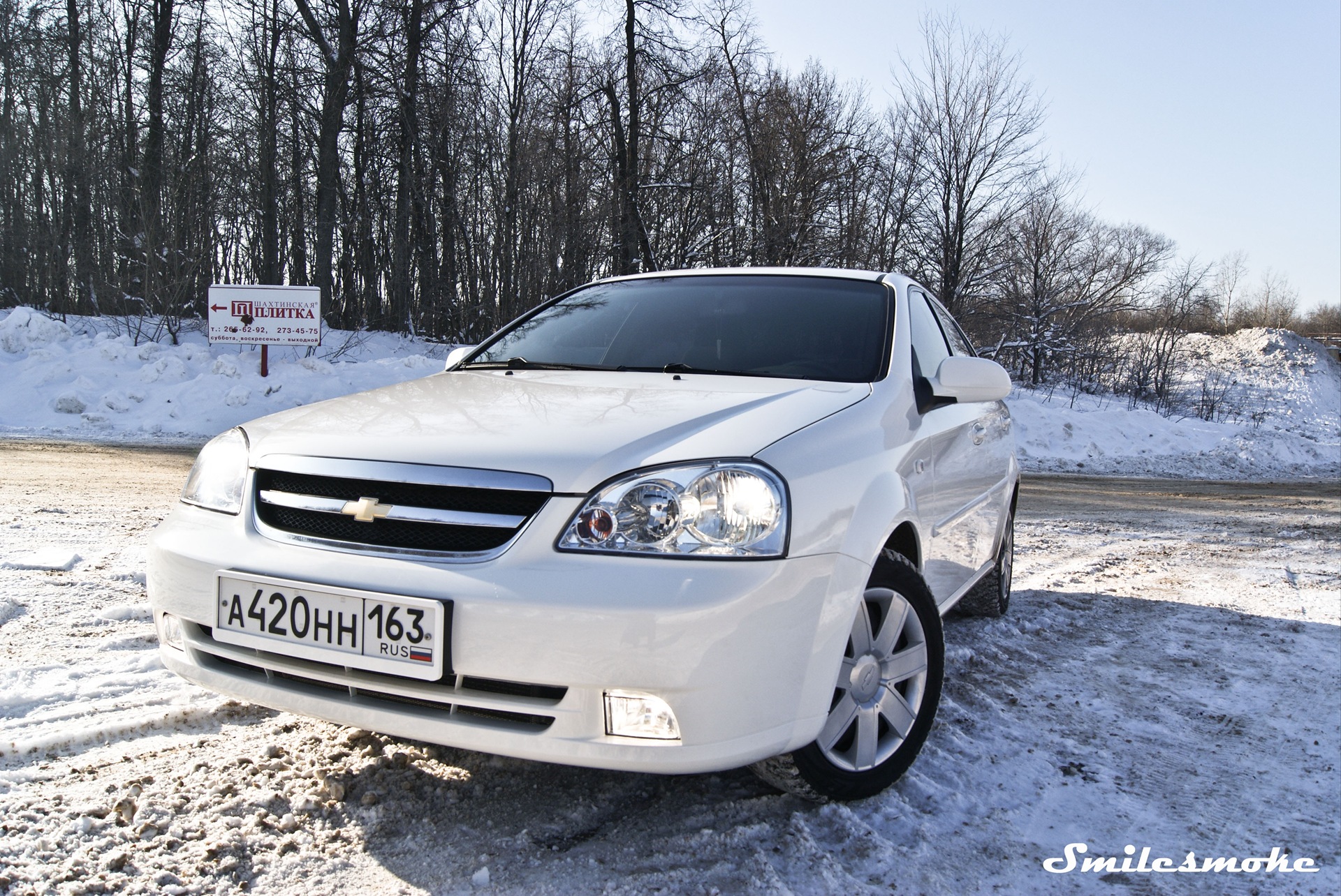 Chevrolet Lacetti 2008 зима