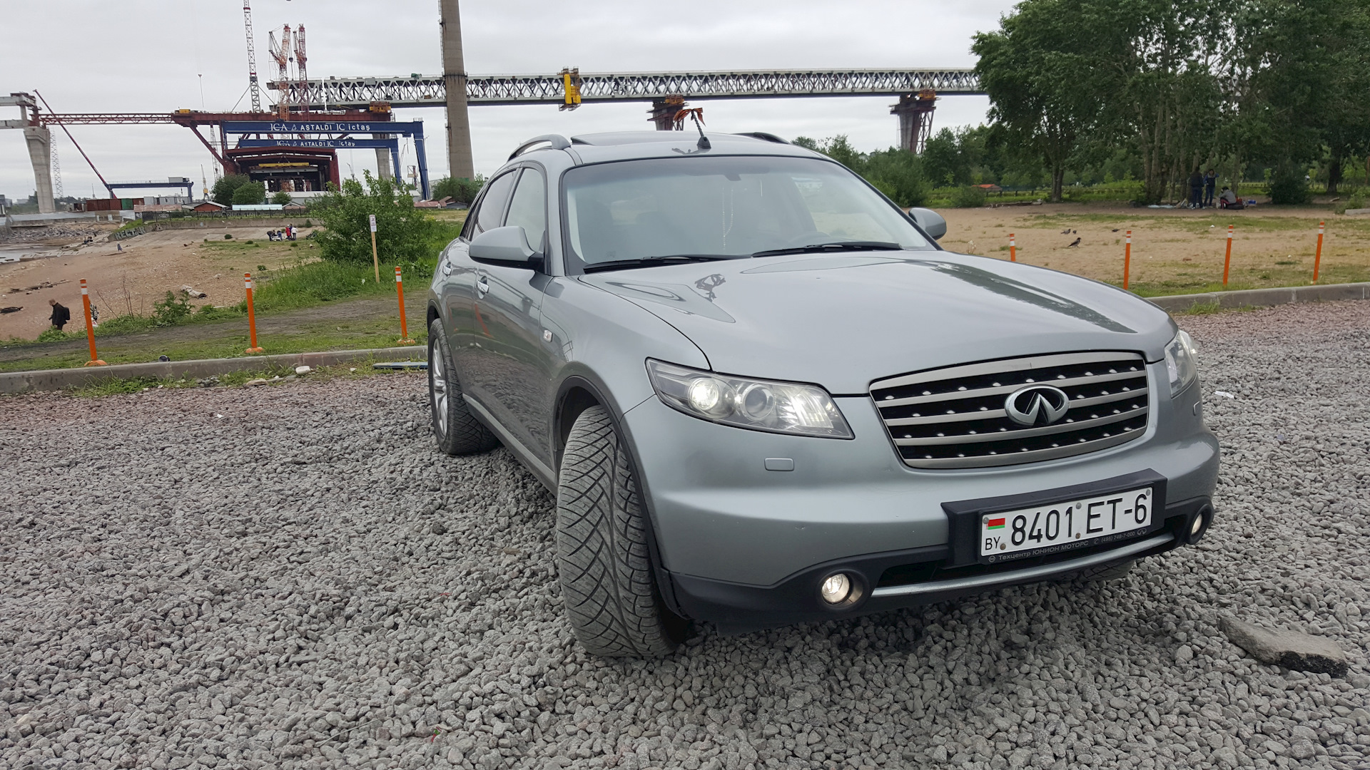 Infiniti FX (1G) 3.5 бензиновый 2006 | 👍🚗Кепарик🚗👍 на DRIVE2