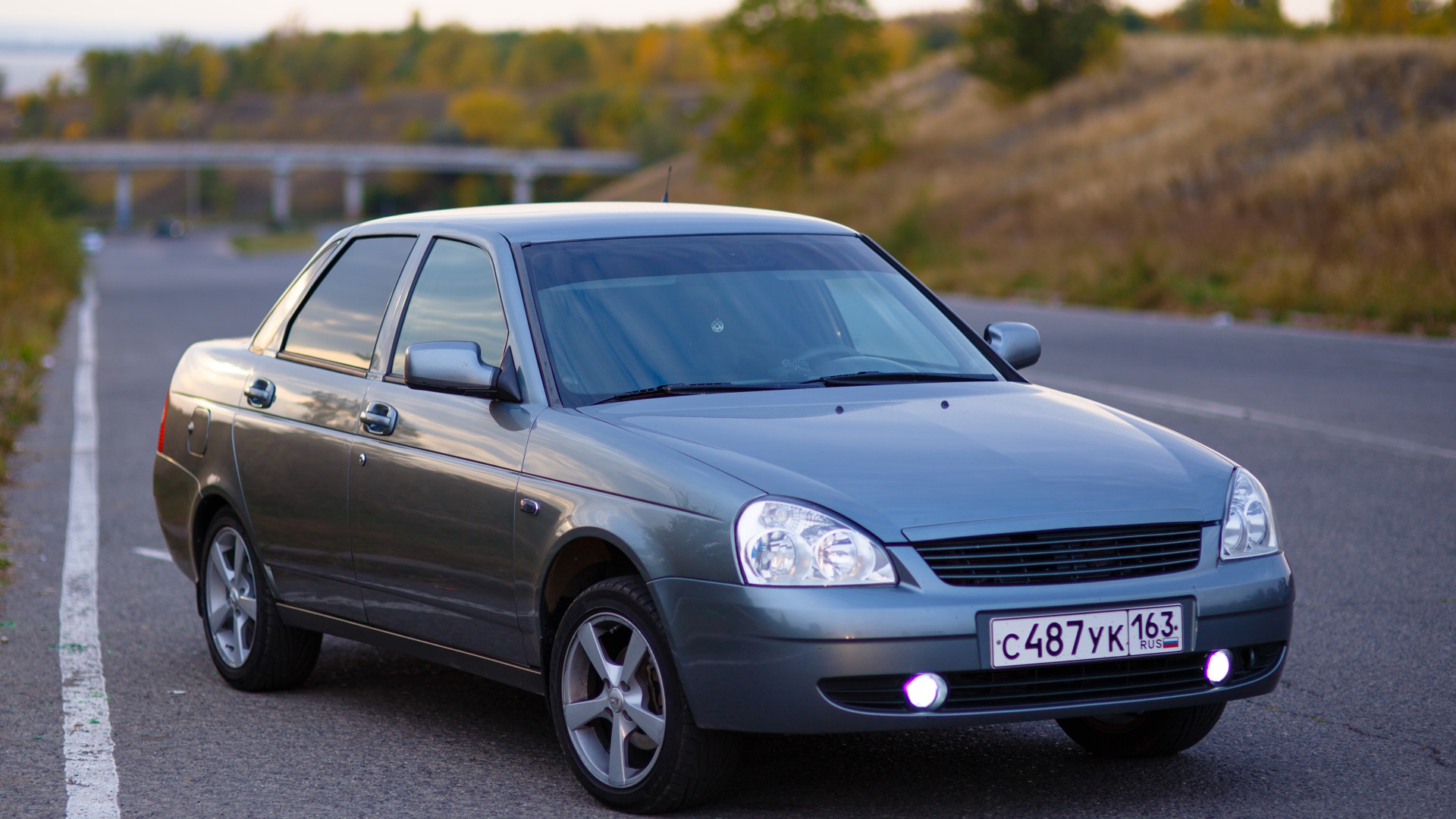 Lada Приора седан 1.6 бензиновый 2009 | Мышиный цвет (Продано) на DRIVE2