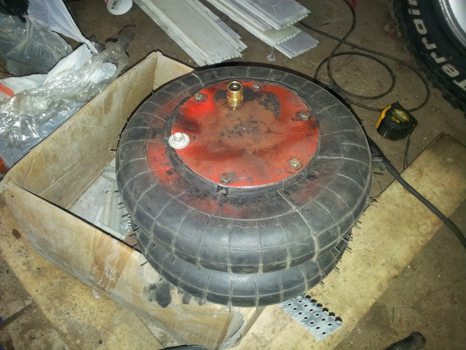 МОНО пневмоподвеска. — Jeep Grand Cherokee (WJ), 4,7 л, 2000 года ...