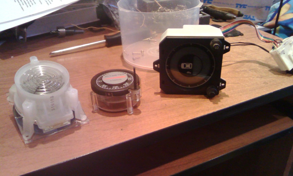 компас и кренометр — Mitsubishi Pajero (2G), 3 л, 1996 года | своими ...