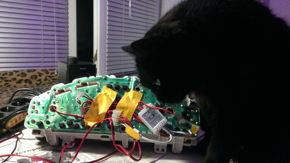 Вернуть стрелки панели приборов после пересвета — Toyota Vista (40), 1 ...