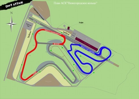 Нижегородское кольцо схема трассы