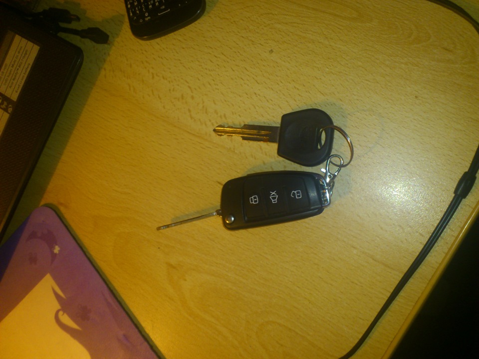 Сделал выкидной ключик — Daewoo Leganza, 2 л, 1999 года | аксессуары ...