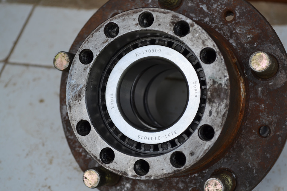 Как заменить задний ступичный подшипник на УАЗ Хлеб?