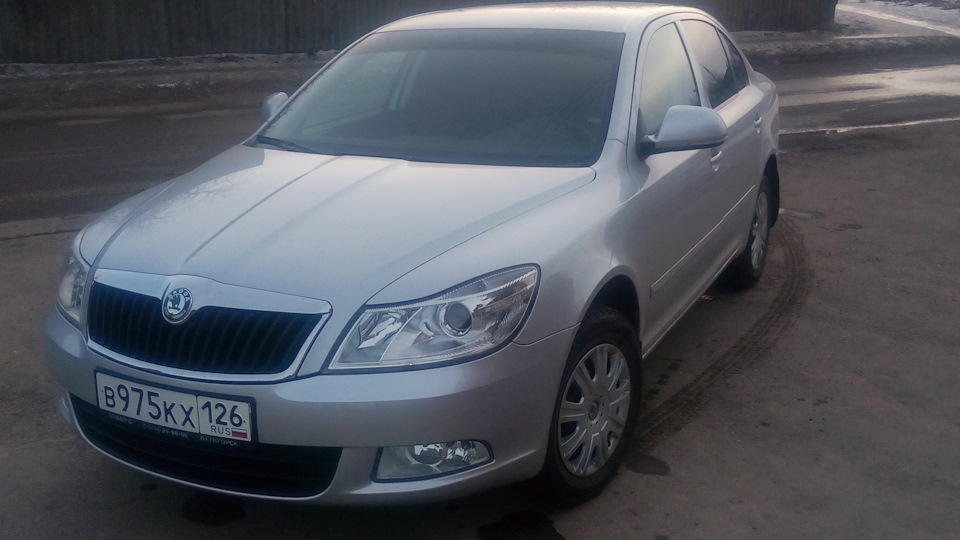 Хочу наклейку на заднее стекло. — Skoda Octavia A5 Mk2, 1,6 л, 2012 ...