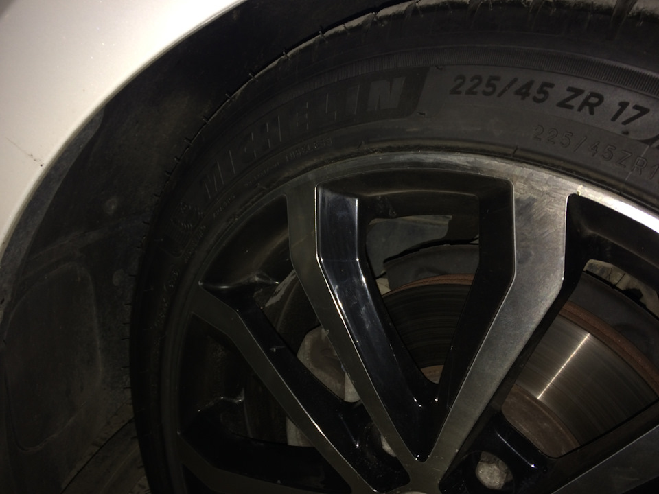 Новые тапки для гольфа — Volkswagen Golf Mk7, 1,4 л, 2014 года | шины ...