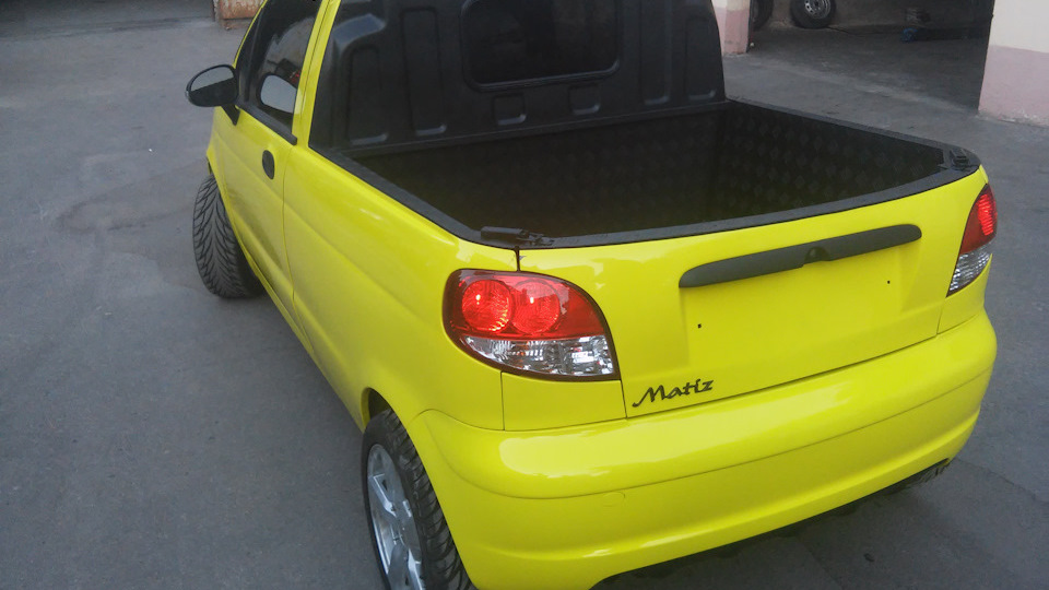 Тюнингованный Daewoo Matiz