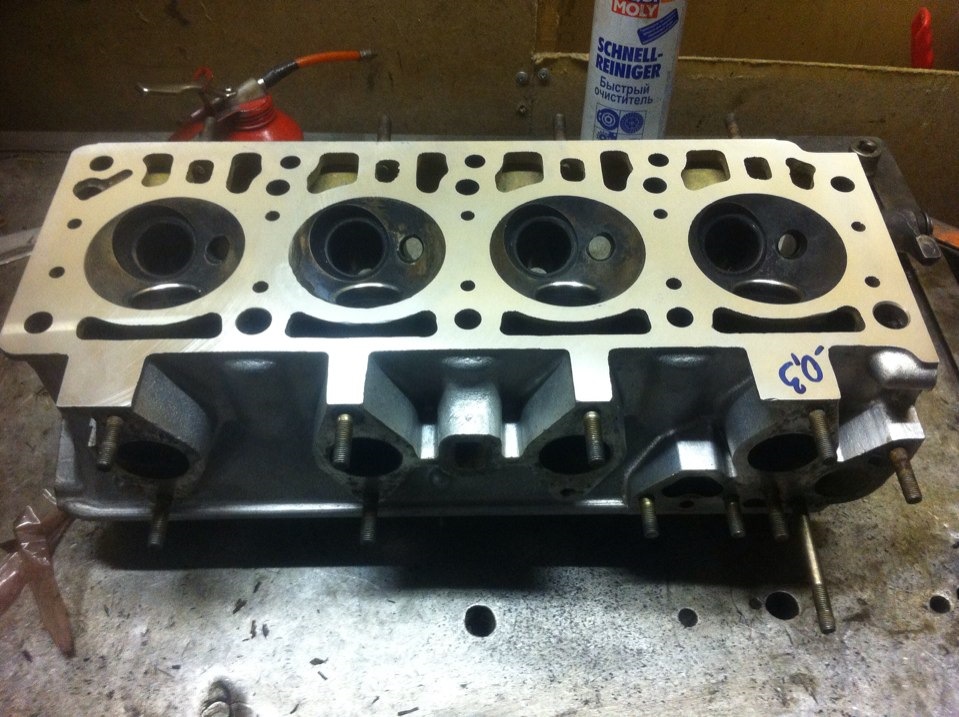 Мотор часть 2, доработка ГБЦ под 75 Распредвал, — ИЖ Москвич 412, 1,5 л ...