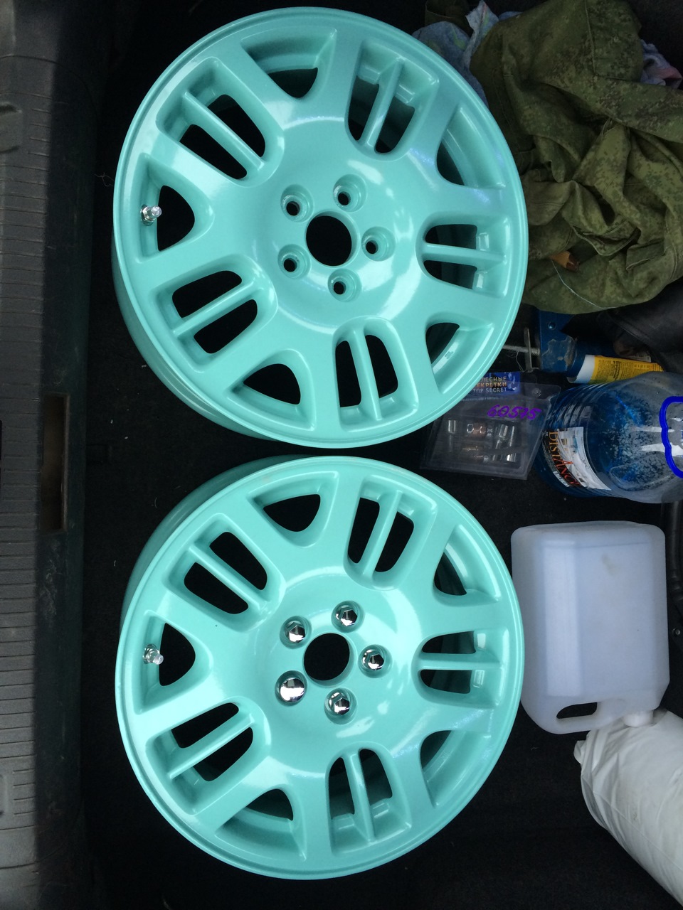 На зиму ч.2 — Skoda Octavia A4 Mk1, 1,9 л, 2001 года | колёсные диски ...