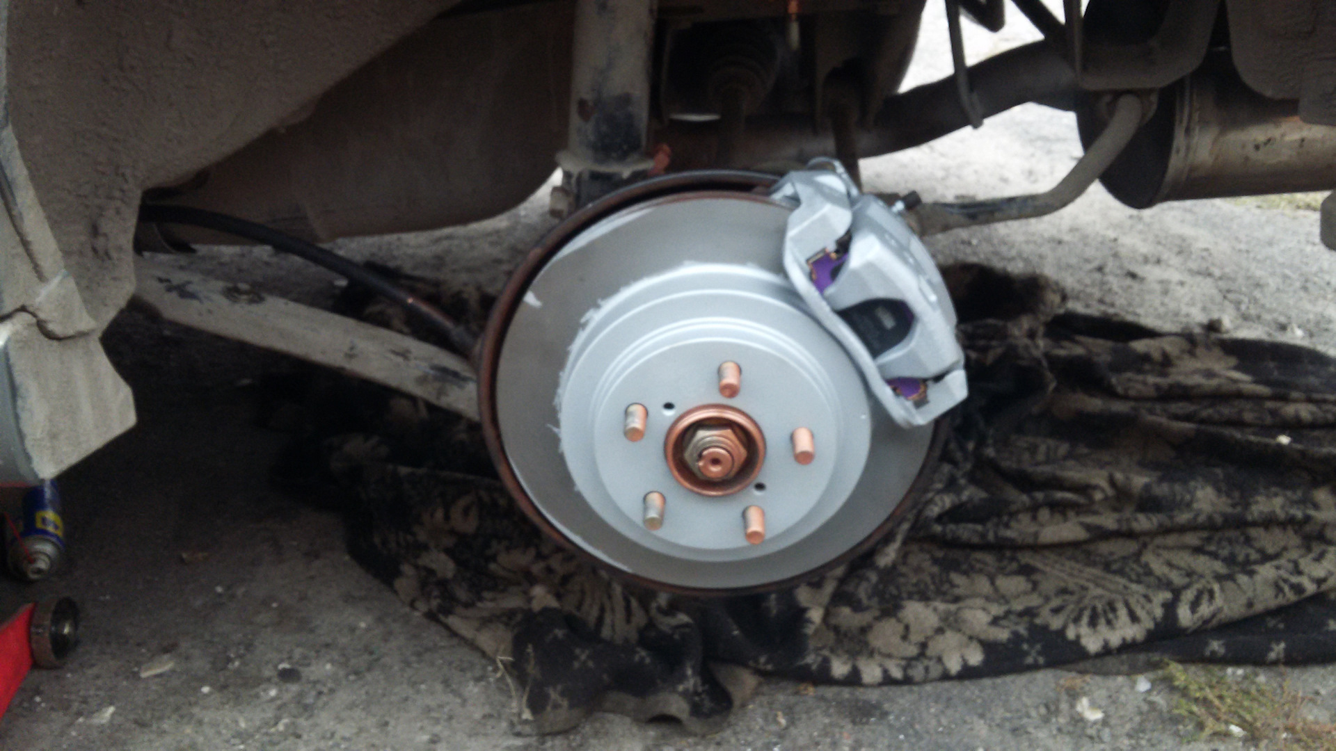 С тормозами покончено. — Subaru Forester (SG), 2 л, 2006 года | тюнинг ...