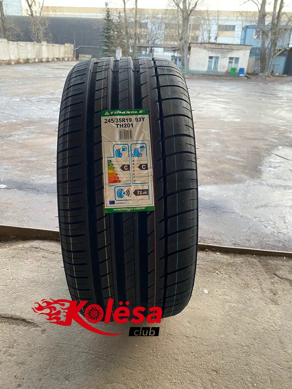 Летние шины Triangle TH201 245/35R19 93Y — KolesaClub на DRIVE2